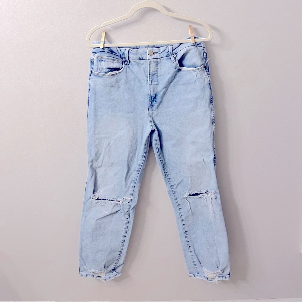Good American Curve Straight Jeans